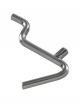 Peg Hook Angled Zinc 1-1/2in x 1/8in